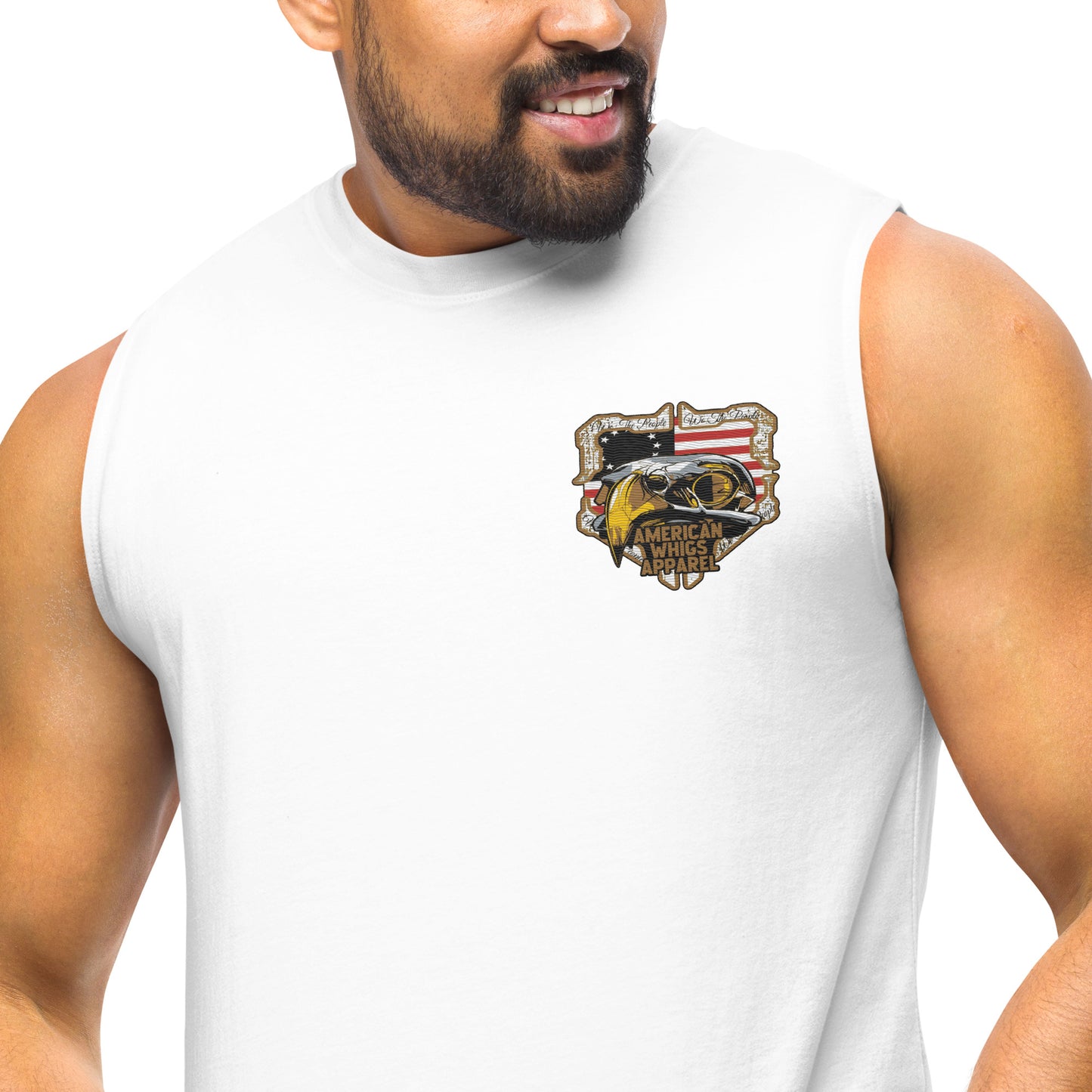 American Whigs Apparel Logo Muscle Shirt