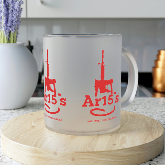 AR15’s Frosted Glass Mug