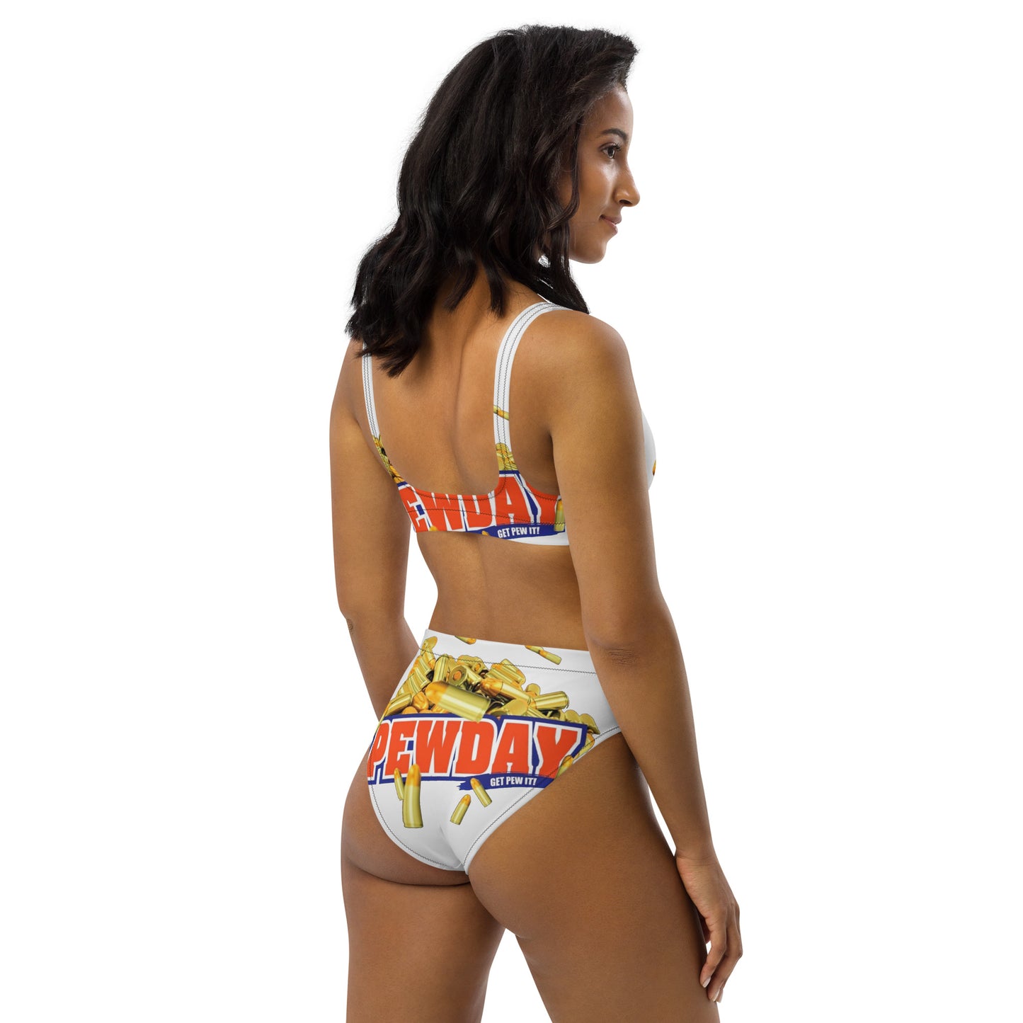 PEWDAY CANDY Recycled high-waisted bikini