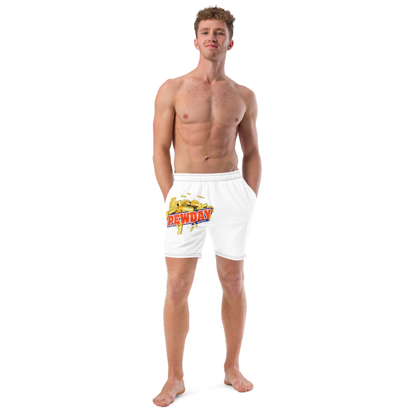 PEWDAY CANDY Men's swim trunks