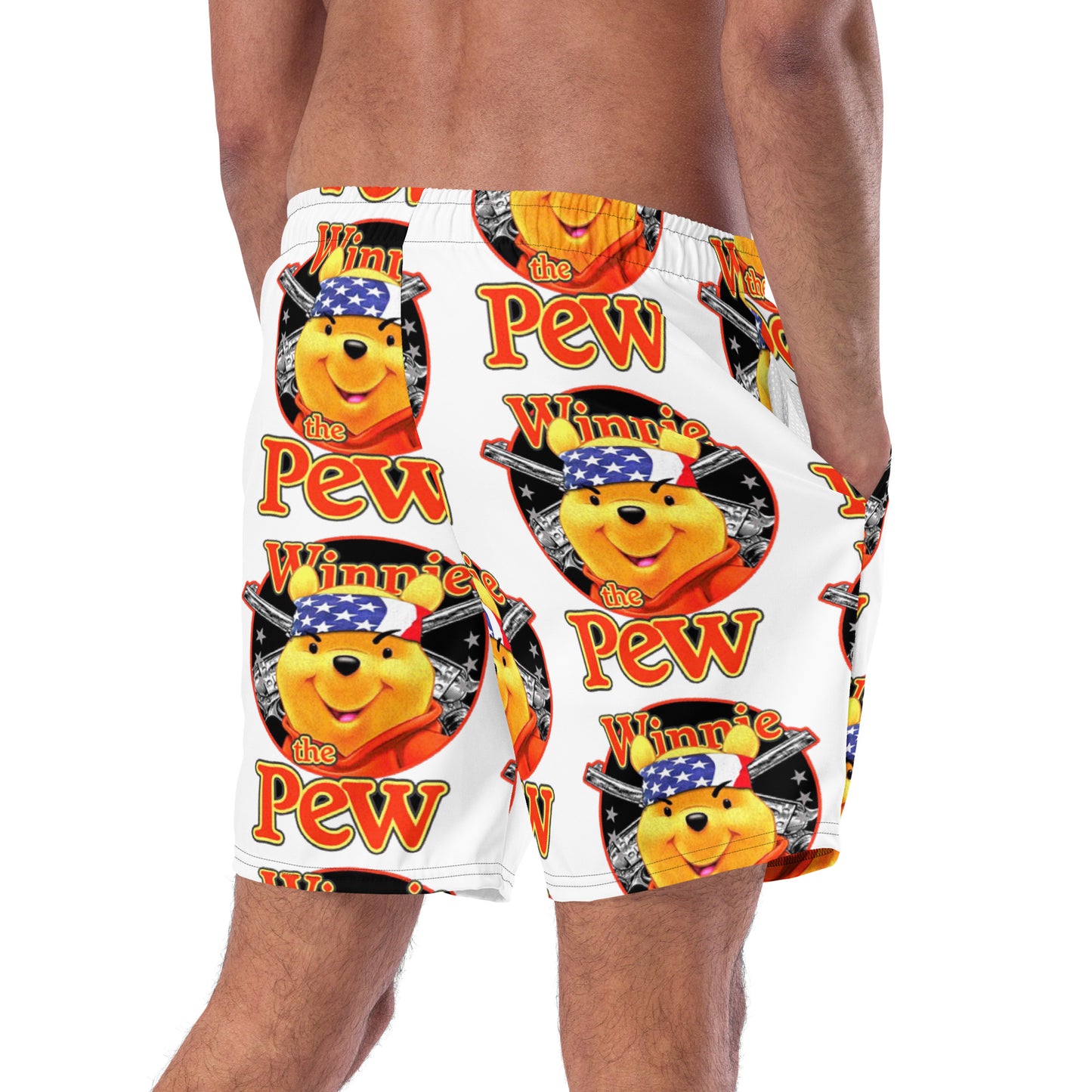 Winnie The Pew Men's swim trunks