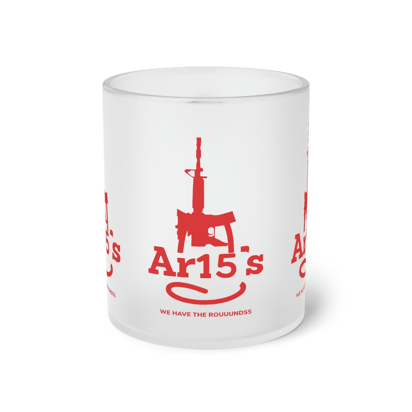 AR15’s Frosted Glass Mug