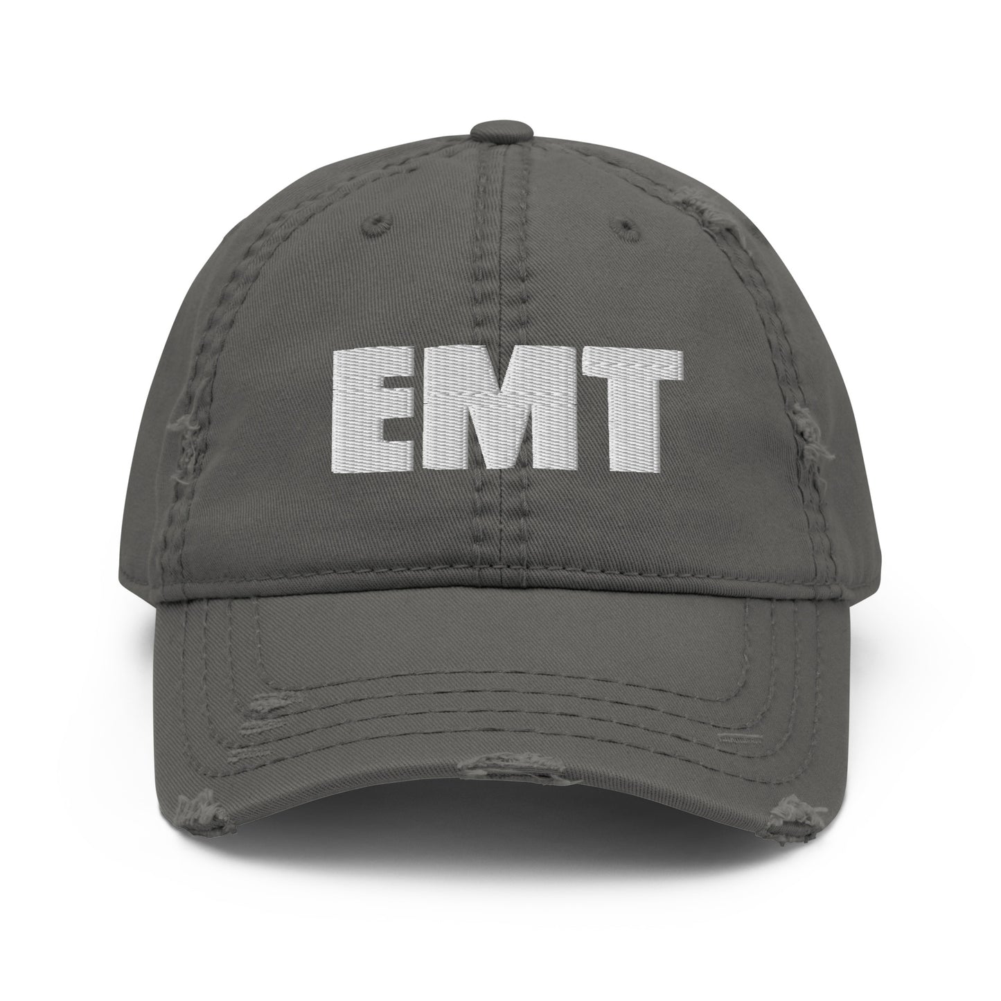 EMT Distressed Dad Hat